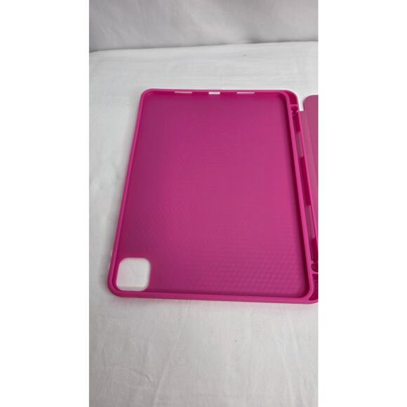 Pink Trifold 11" Case For iPad Pro M5 2025 M4 2024 Model A2836/A2837/A3006) - Picture 3 of 11